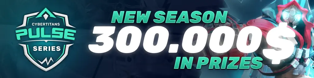CYBERTITANS PULSE — Lateral promo banner 300,000$